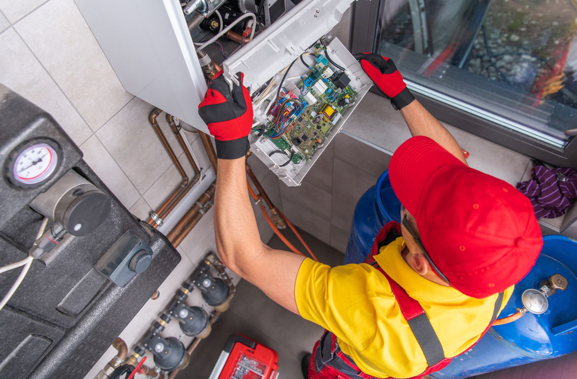 water heater installation